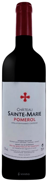 Château Sainte-Marie Pomerol 2018