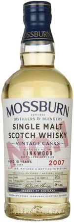 Linkwood Scotch Single Malt 10 Year By Mossburn 2010
