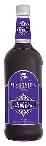 MR BOSTON BLACK RASPBERRY LIQUEUR