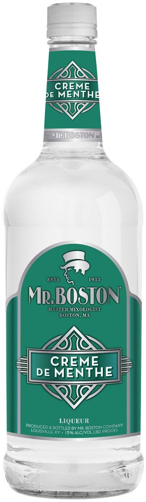 MR BOSTON CREME DE MENTHE WHITE