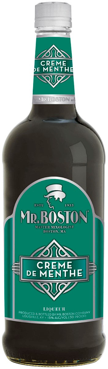 MR BOSTON CREME DE MENTHE GREEN
