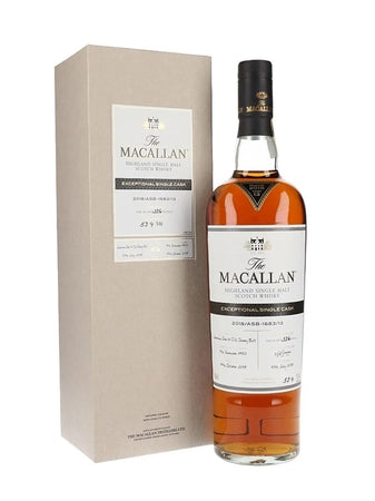 The Macallan 1950 Exceptional Single Cask 67 Year Old Whisky Rare