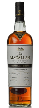 The Macallan 1950 Exceptional Single Cask 67 Year Old Whisky Rare