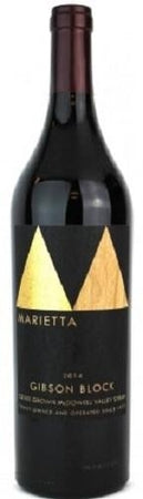 Marietta Cellars Syrah Gibson Block 2014