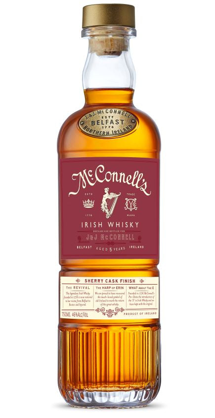 Mcconnell's 5yr Sherry Cask Finish Irish Whiskey