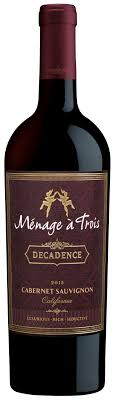 Menage A Trois Cabernet Sauvignon Decadence