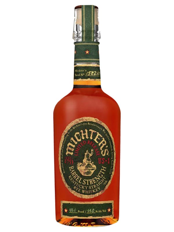 Michter's US1 Barrel Strength Straight Rye Whisky 115.2 Proof