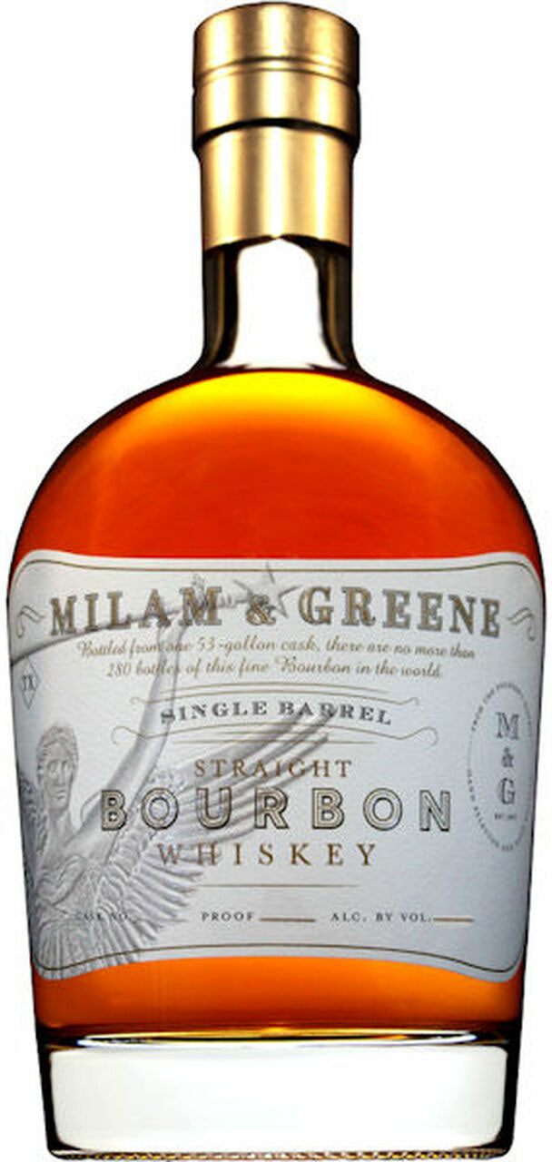 Milam and Greene Bourbon Whiskey Single Barrel