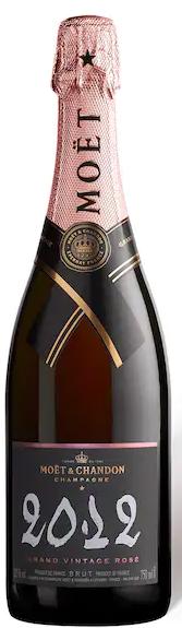Moet & Chandon Champagne Extra Brut Rose Grand Vintage 2012
