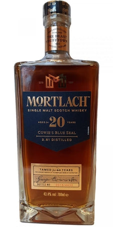 Mortlach Scotch Single Malt 20 Year Cowie's Blue Seal