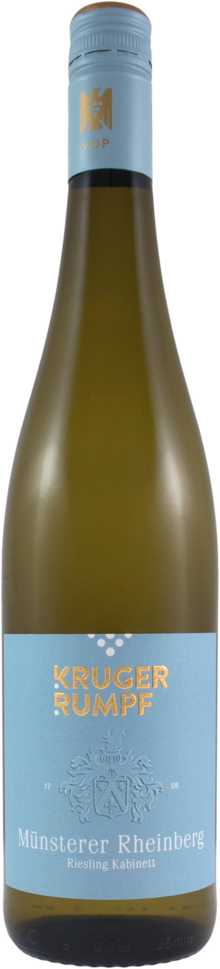 Munsterer Rheinberg Riesling Kabinett, Kruger-Rumpf 2020