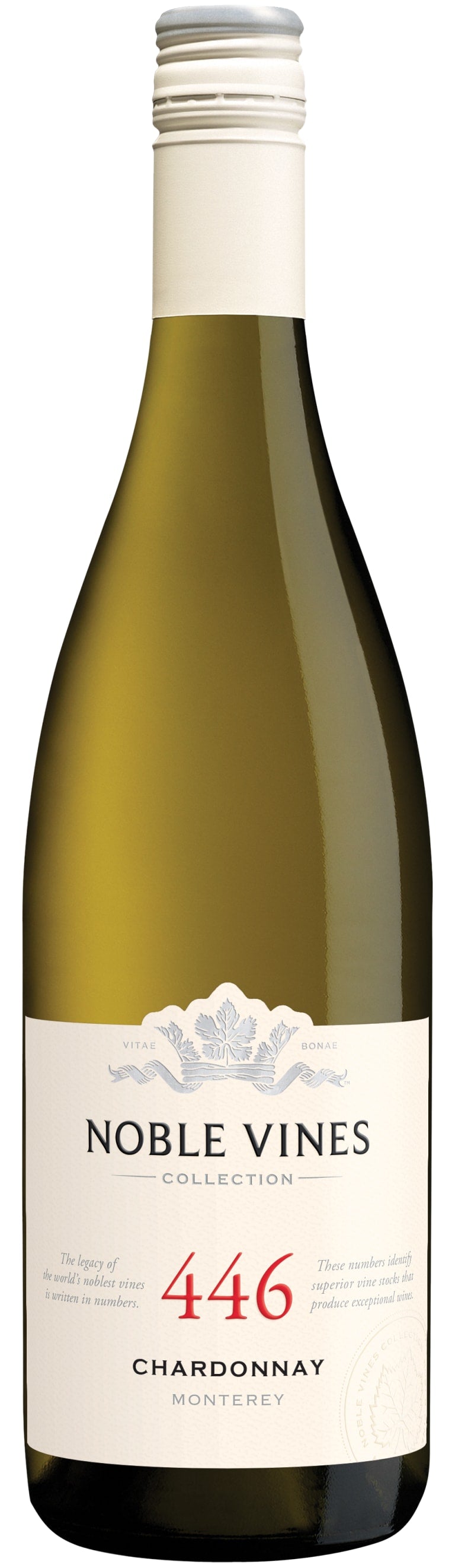 NOBLE VINES 446 CHARDONNAY FLAG LABEL 2019
