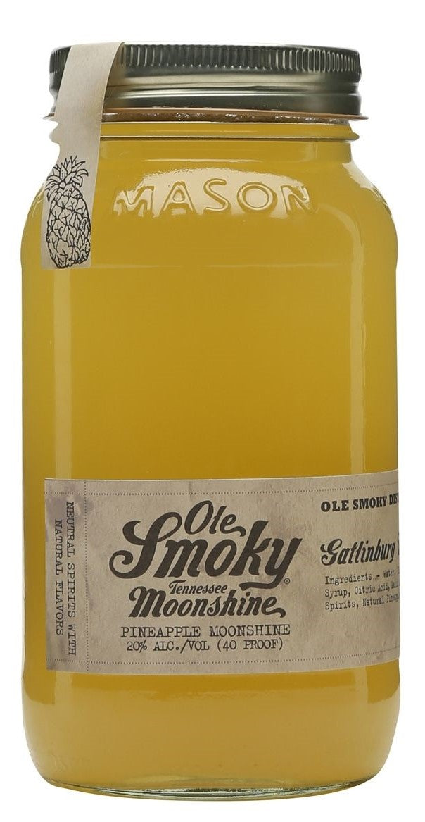 OLE SMOKY MOONSHINE PINEAPPLES W/PINA