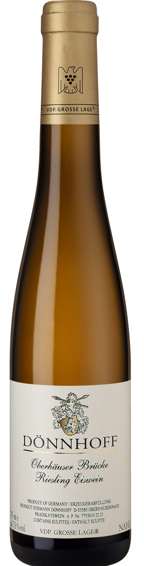 Oberhäuser Brücke Riesling Eiswein "Goldkapsel", Dönnhoff 2020
