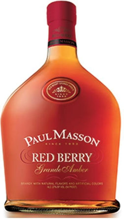 Paul Masson Brandy Grande Amber Red Berry