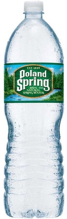 POLAND SPRING 100 Percent Natural Spring Water Plastic Bottle 1.5 liter
