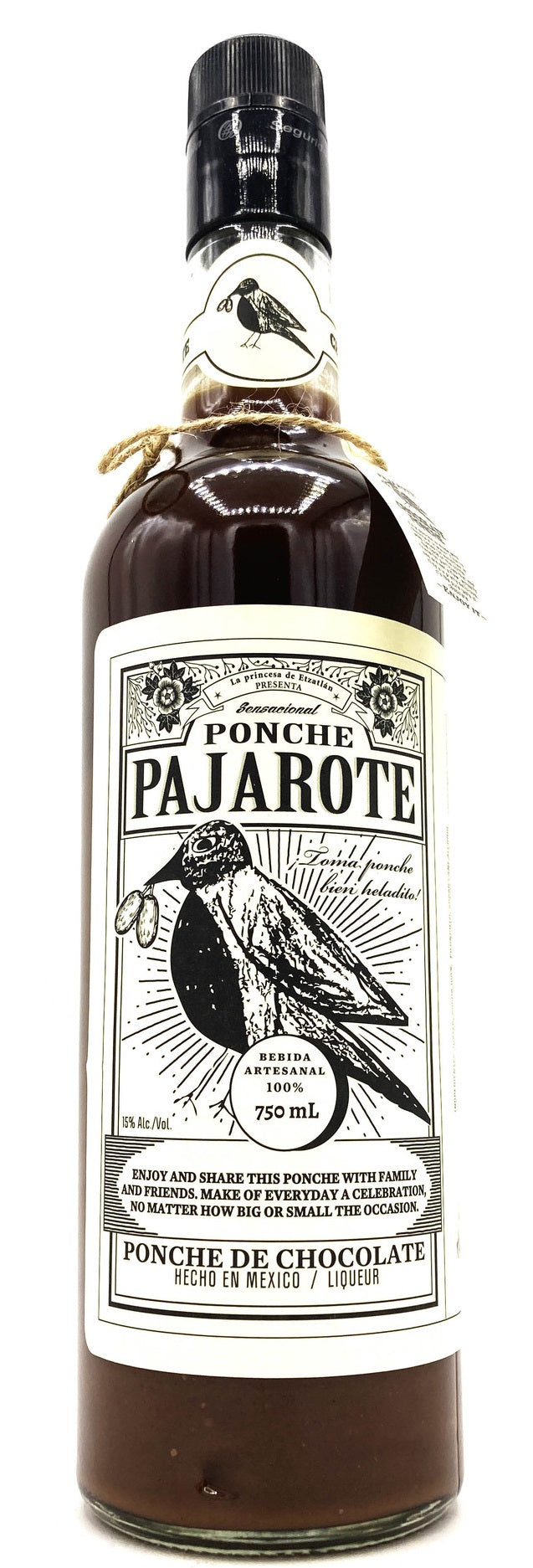 Ponche Pajarote Liqueur Chocolate