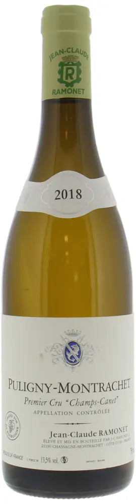 RAMONET PUL MONT CHAMPS CANET 1ER CRU 2018