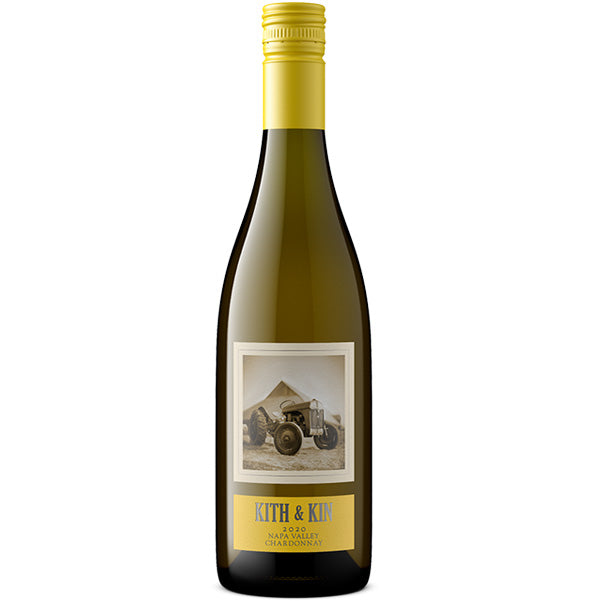 ROUND POND KITH & KIN UNOAKED NAPA CHARDONNAY 2021 (STELVIN)
