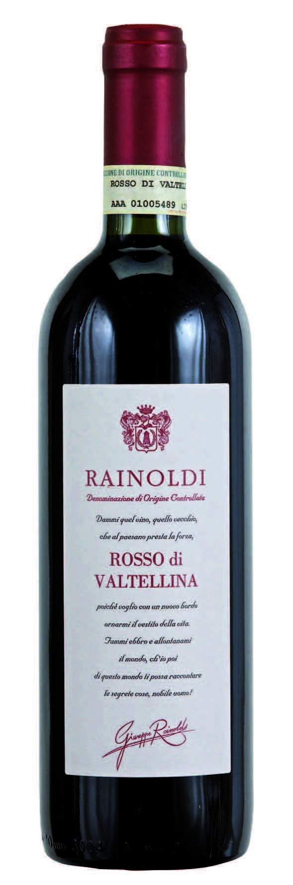 Rainoldi Rosso di Valtellina 2018