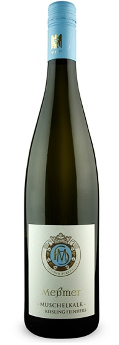 Riesling Kabinett Feinherb "Muschelkalk", Messmer 2019