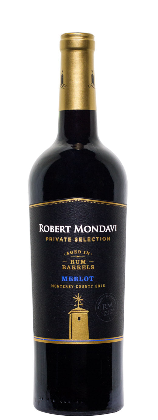 Robert Mondavi Merlot Private Selection Aged In Rum Barrels 2016