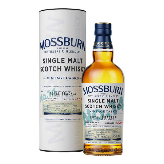 Royal Brackla Scotch Single Malt 9 Year By Mossburn Casks No. 14