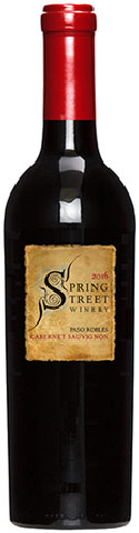 Spring Street Winery Cabernet Sauvignon 2017