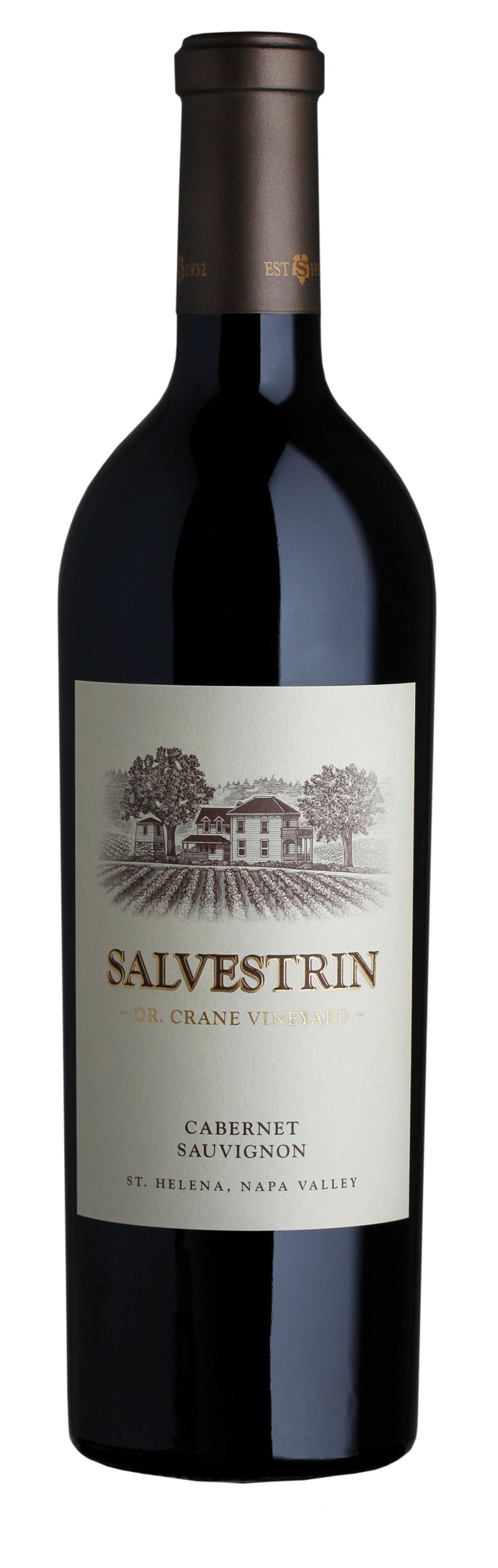 Salvestrin Winery Dr Crane Estate St Helena Cabernet Sauvignon 2018
