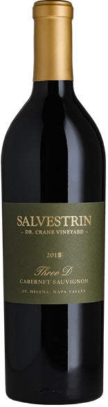 Salvestrin Winery Three D St Helena Cabernet Sauvignon 2018