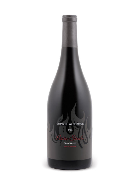 Seven Sinners Petite Sirah Old Vines The Ransom 2017