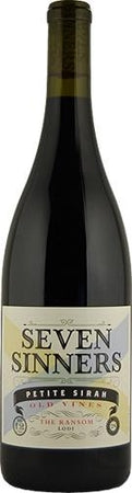 Seven Sinners Petite Sirah Old Vines The Ransom 2015