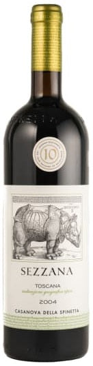 "Sezzana 10 Year Release", Casanova della Spinetta [wood] 2006