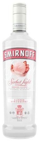 Smirnoff Sorbet Light Vodka Summer Strawberry