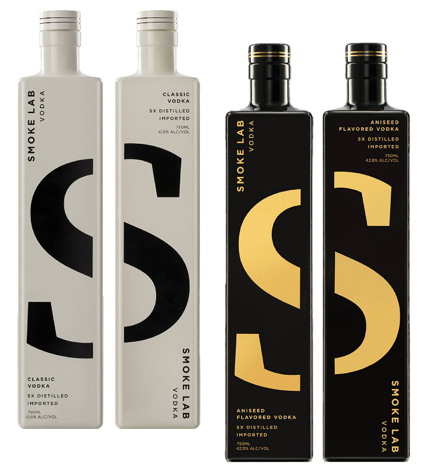 The Smoke Lab Collection Classic & Aniseed Flavored Vodka