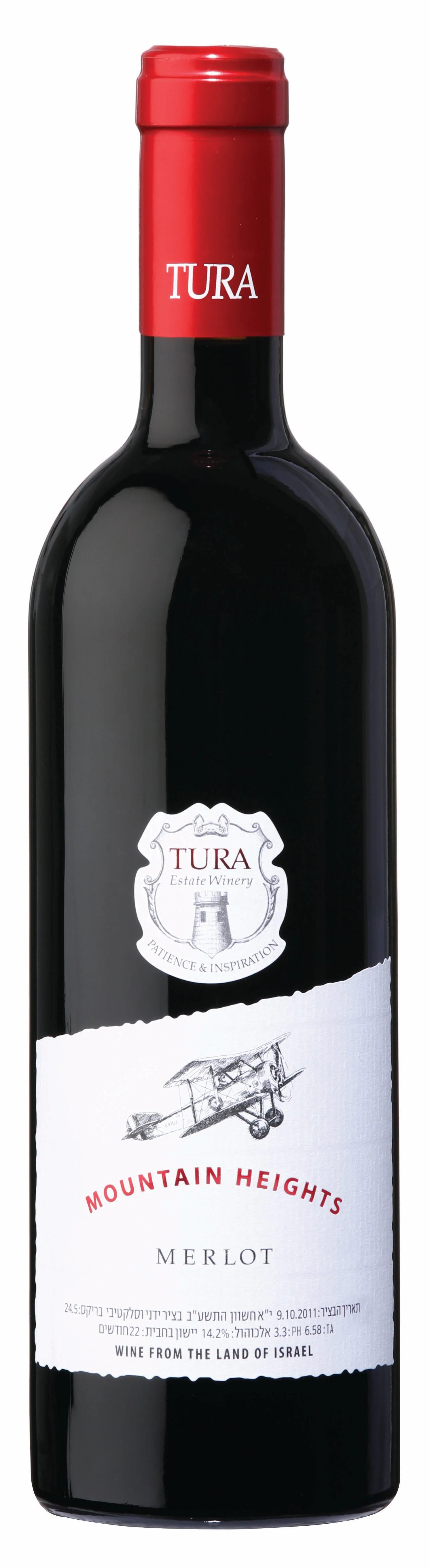 TURA TURA MOUNTAIN HEIGHTS MERLOT 750 ML