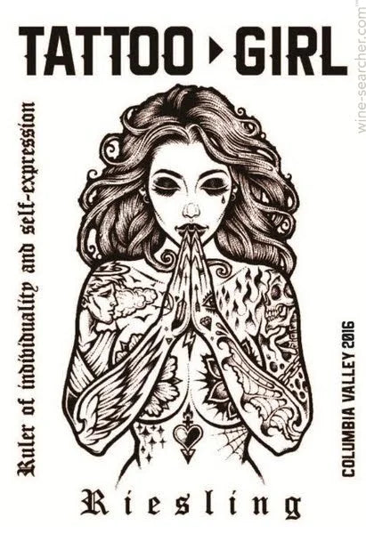 Tattoo Girl Riesling Columbia Valley(Case Only)