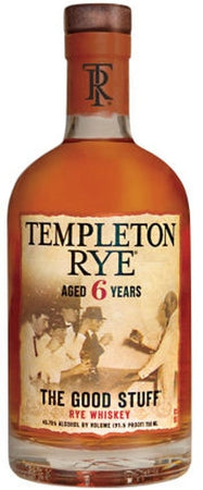 Templeton Rye Rye Whiskey 6 Year The Good Stuff