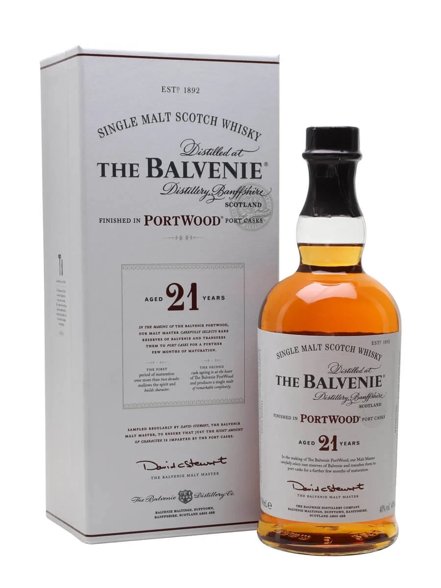 The Balvenie Scotch Single Malt 21 Year Portwood