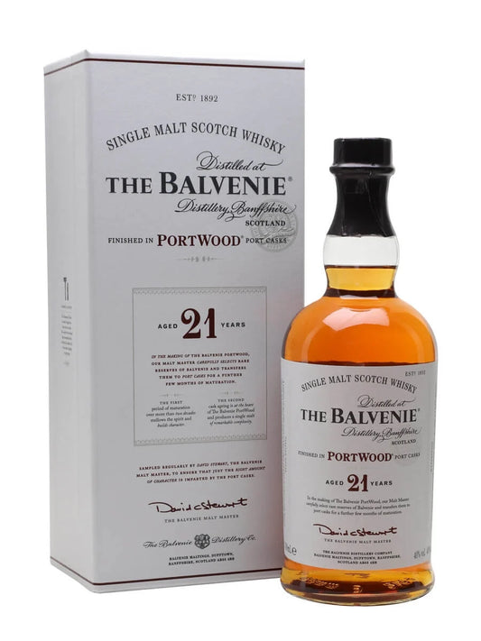 The Balvenie Scotch Single Malt 21 Year Portwood