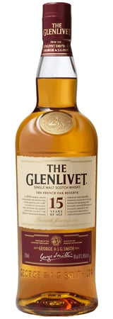 The Glenlivet Scotch Single Malt 15 Year French Oak Reserve