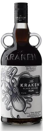 The Kraken Black Spiced Rum White Label