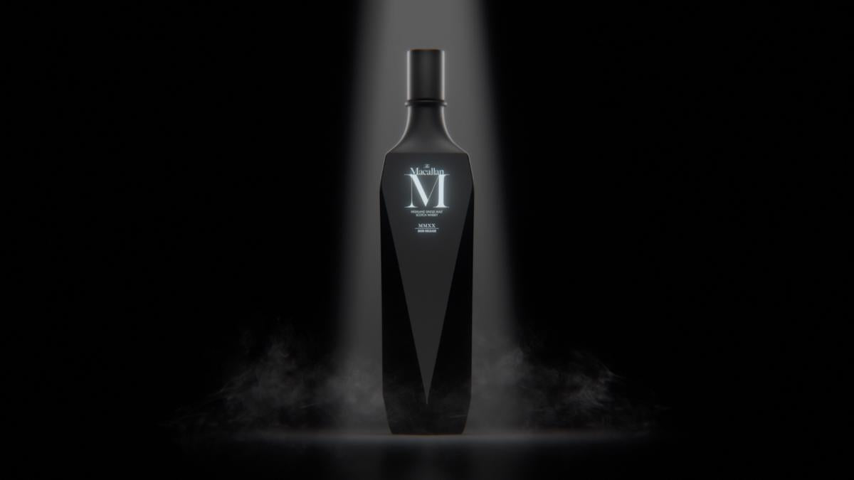 The Macallan Scotch Single Malt M Black MMXVIII 2018 Release Bottle #207;367