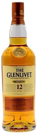 The Glenlivet Scotch Single Malt 12 Year First Fill