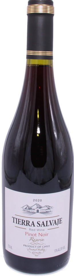 Tierra Salvaje Pinot Noir Reserve 2020