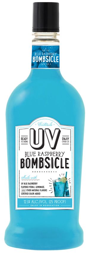 UV BLUE RASPBERRY LEMONADE BOMBSICLE COCKTAIL