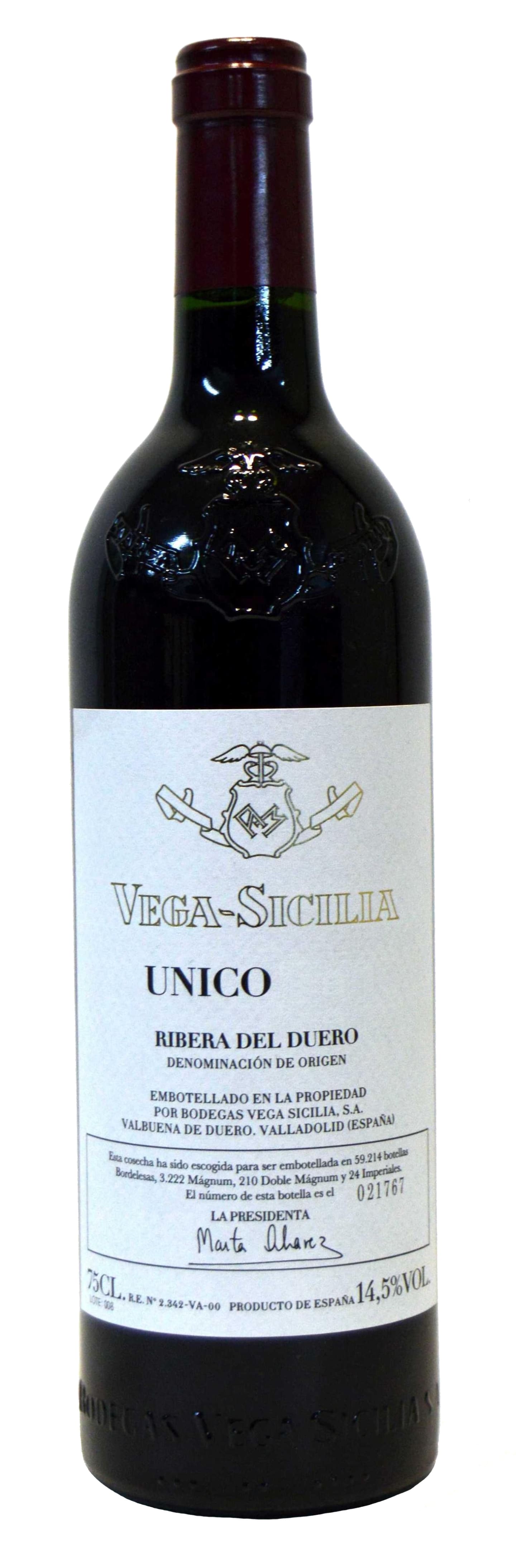 VEGA SICILIA UNICO 2012