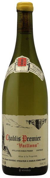 VINCENT DAUVISSAT CHABLIS 1ER CRU VAILLONS 15