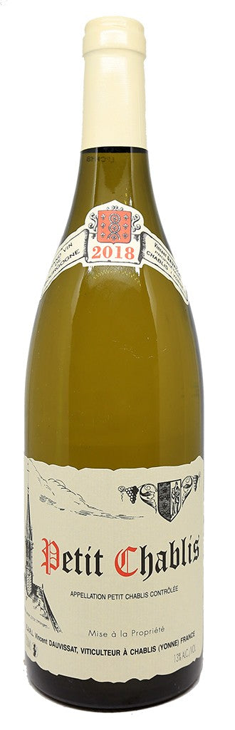VINCENT DAUVISSAT PETIT CHABLIS 2018