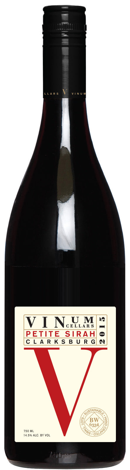 Vinum Cellars Petite Sirah White Label 2018
